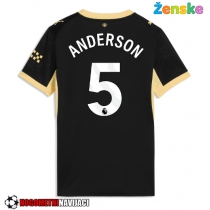 Ženske Nogometnih dresov Manchester City Elliot Anderson #5 Gostujoči 2026-27 Kratki rokavi